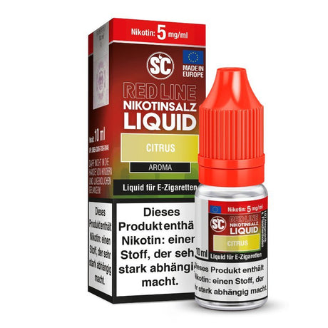 SC - Red Line - Citrus - Nikotinsalz Liquid - SC LIQUID