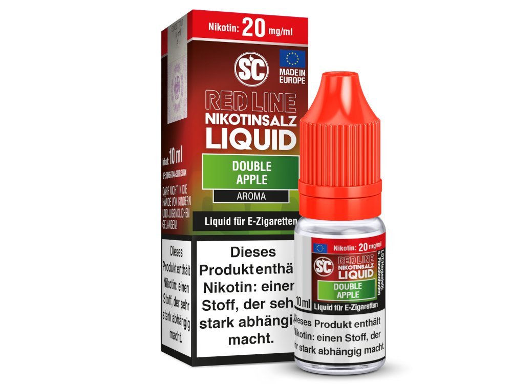 SC - Red Line - Double Apple - Nikotinsalz Liquid - SC LIQUID
