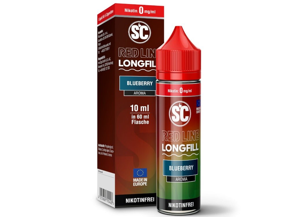 SC - Red Line Longfills 10 ml - Blueberry - SC LIQUID