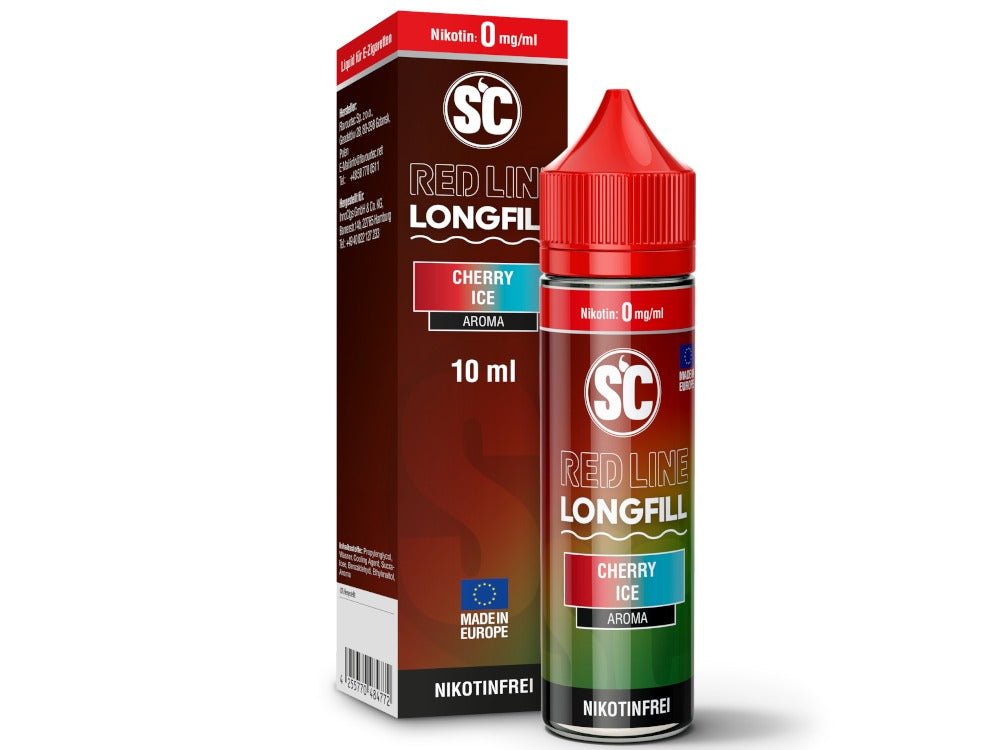 SC - Red Line Longfills 10 ml - Cherry Ice - SC LIQUID