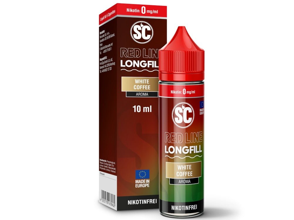 SC - Red Line Longfills 10 ml - White Coffee - SC LIQUID