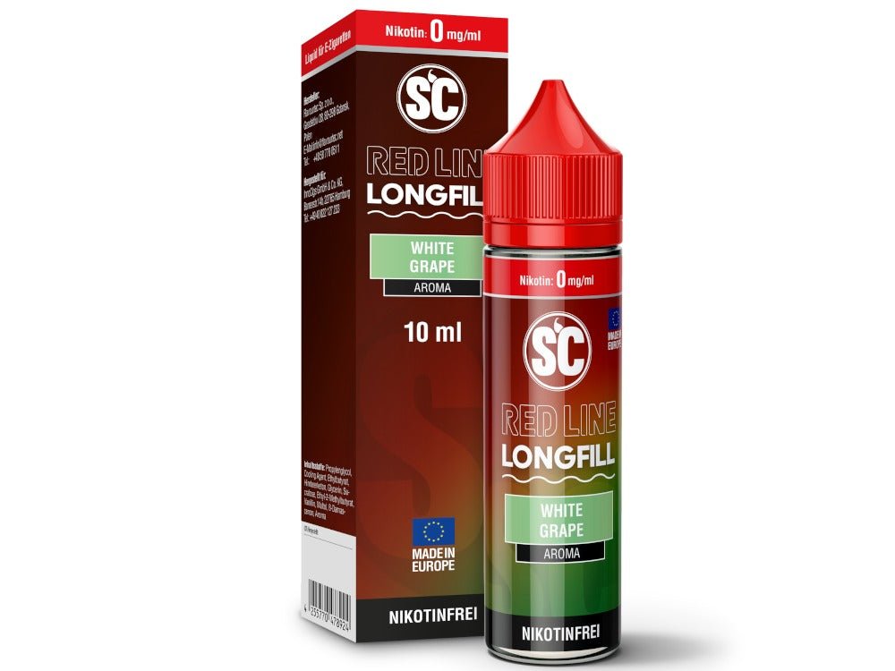SC - Red Line Longfills 10 ml - White Grape - SC LIQUID