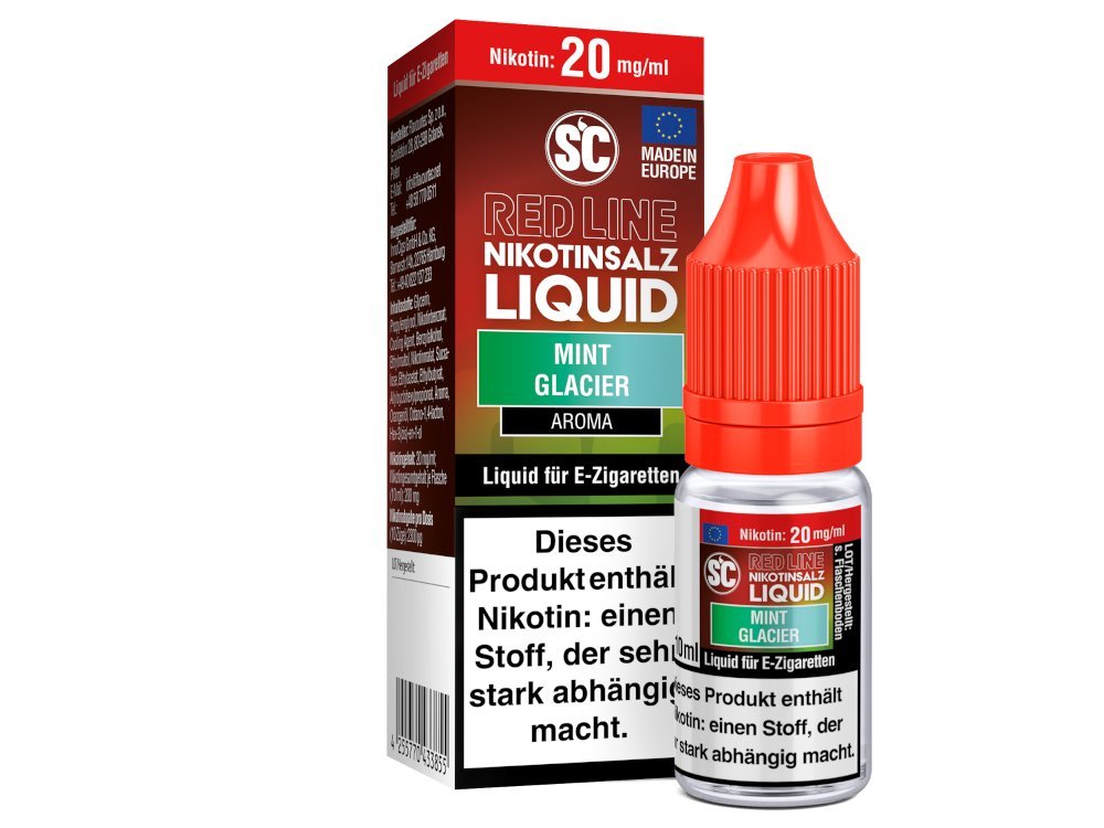 SC - Red Line - Mint Glacier - Nikotinsalz Liquid - SC LIQUID