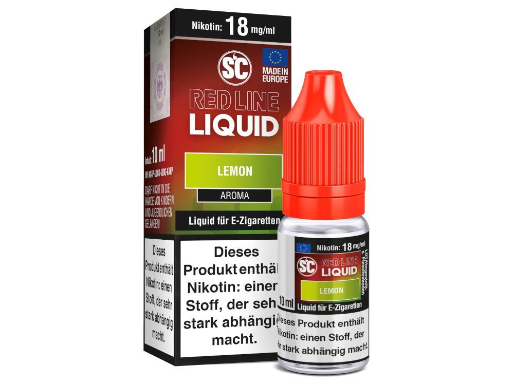 SC - Red Line Nikotin - Lemon - SC LIQUID