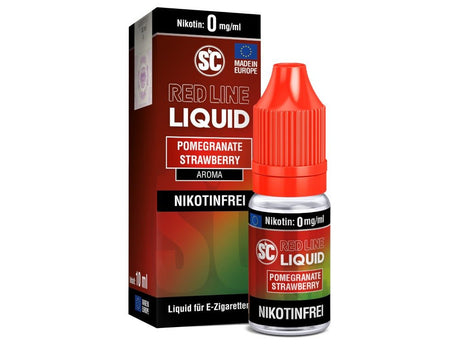 SC - Red Line Nikotin - Pomegranate Strawberry - SC LIQUID