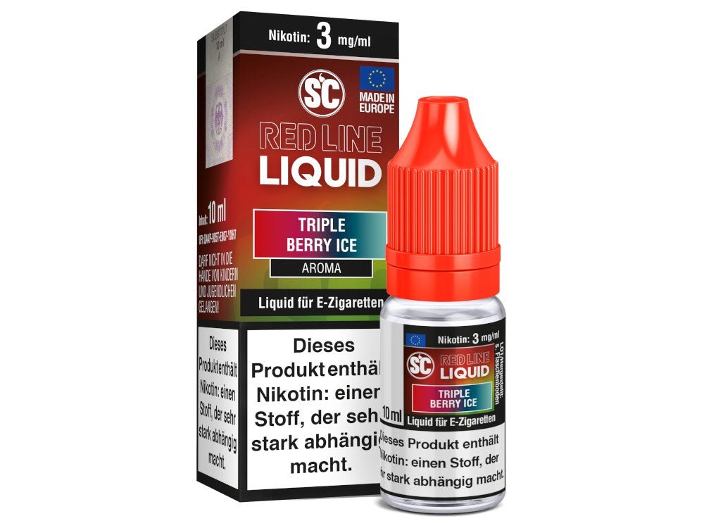 SC - Red Line Nikotin - Triple Berry Ice - SC LIQUID