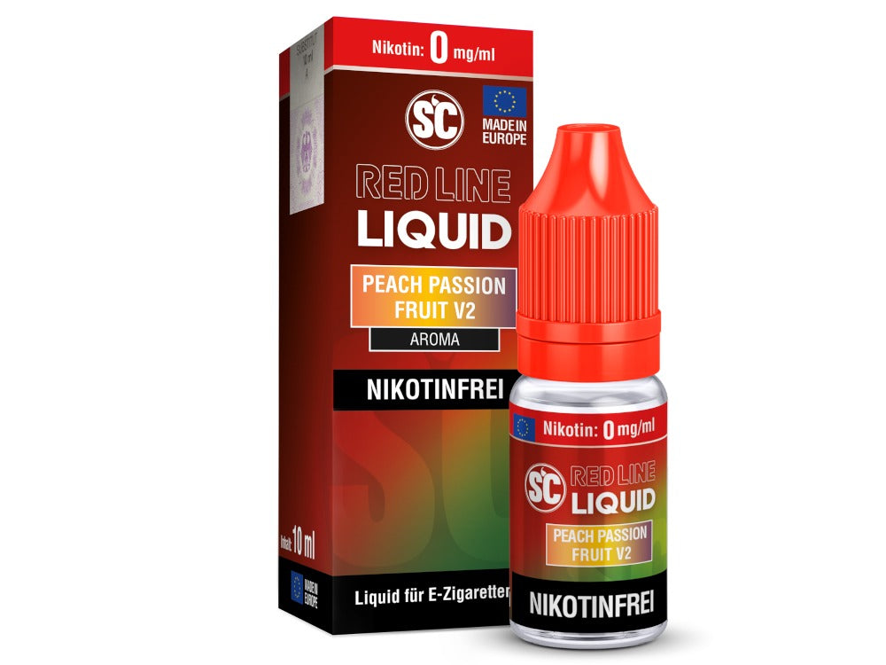 SC - Red Line - Peach Passion Fruit V2 - Nikotinsalz Liquid