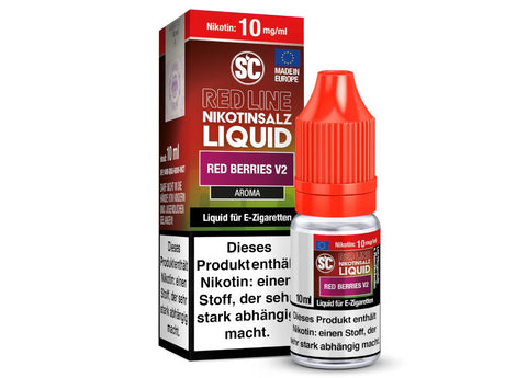 SC - Red Line - Red Berries V2 - Nikotinsalz Liquid