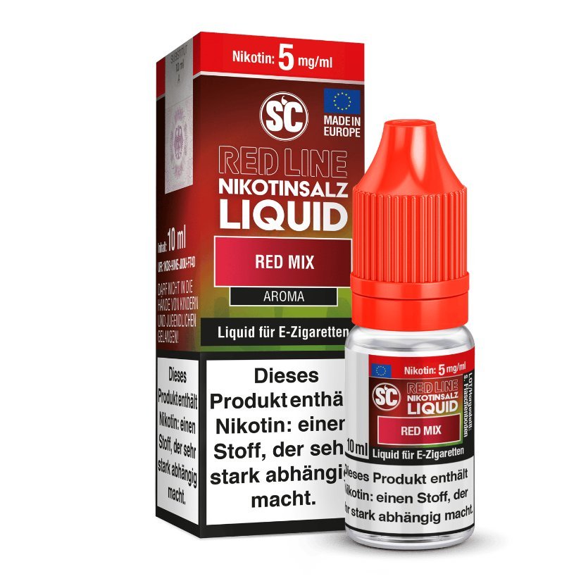 SC - Red Line - Red Mix - Nikotinsalz Liquid - SC LIQUID