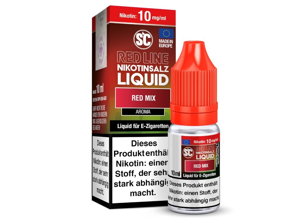 SC - Red Line - Red Mix - Nikotinsalz Liquid - SC LIQUID