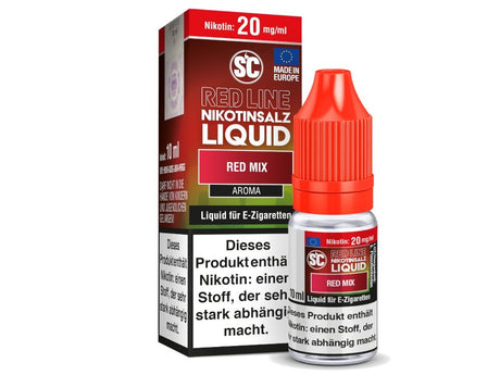 SC - Red Line - Red Mix - Nikotinsalz Liquid - SC LIQUID