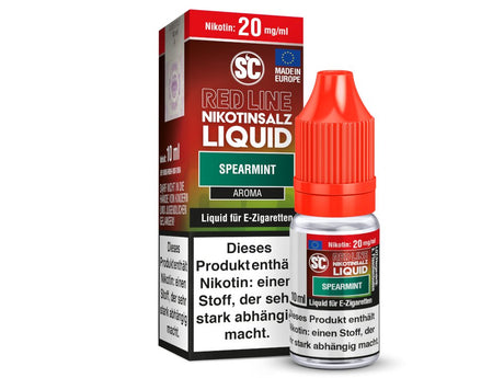 SC - Red Line - Spearmint - Nikotinsalz Liquid