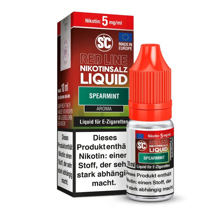 SC - Red Line - Spearmint - Nikotinsalz Liquid - SC LIQUID