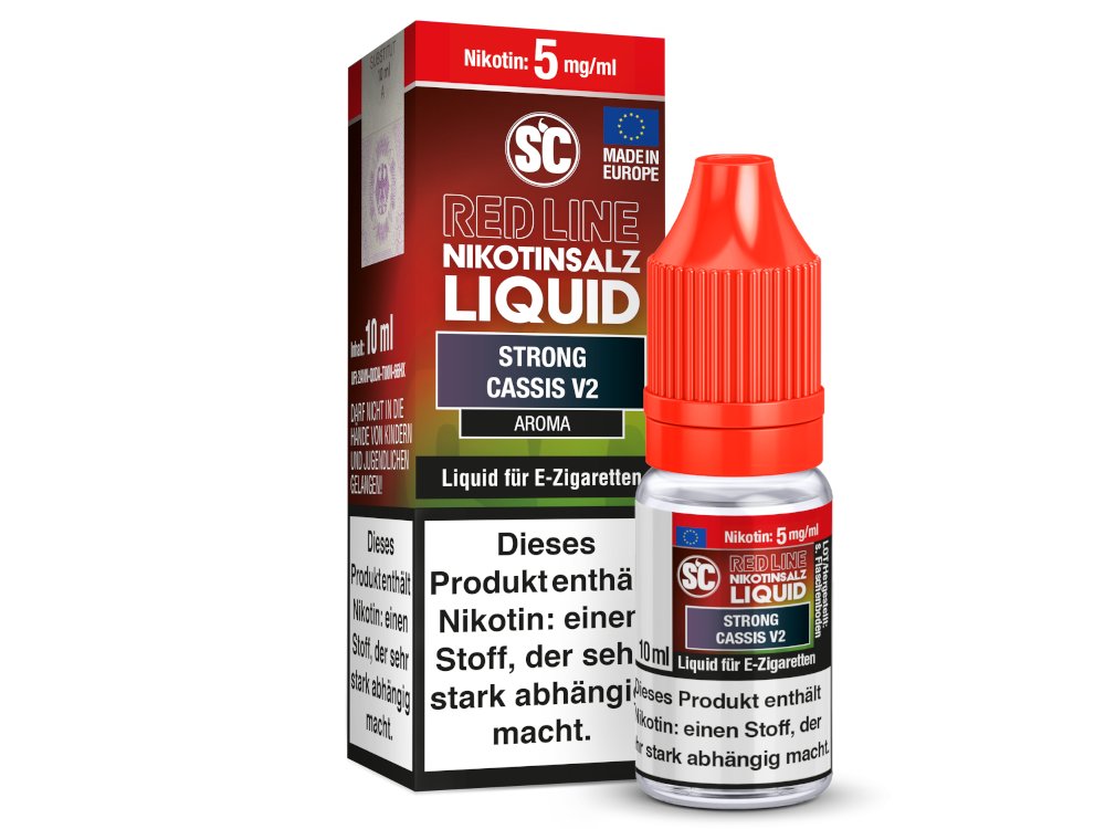 SC - Red Line - Strong Cassis V2 - Nikotinsalz Liquid
