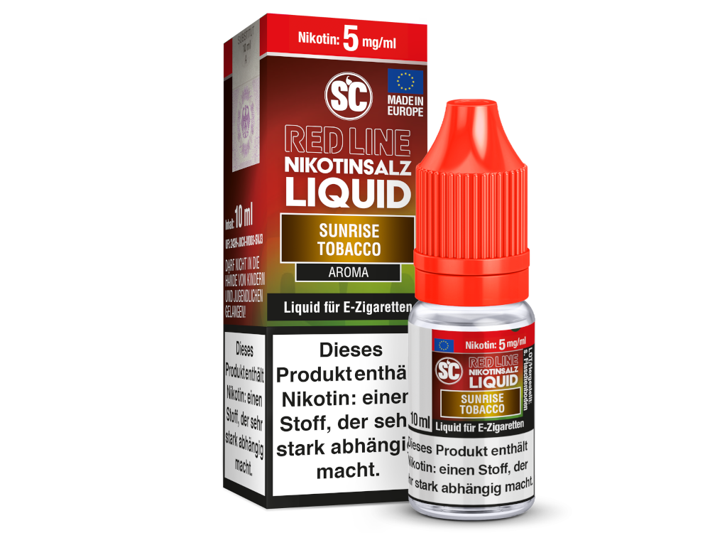 SC - Red Line - Sunrise Tobacco - Nikotinsalz Liquid
