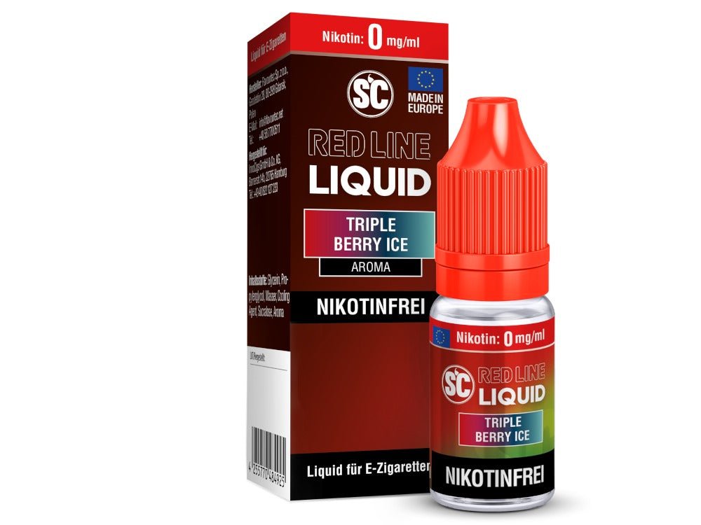 SC - Red Line - Triple Berry Ice - Nikotinsalz Liquid - SC LIQUID