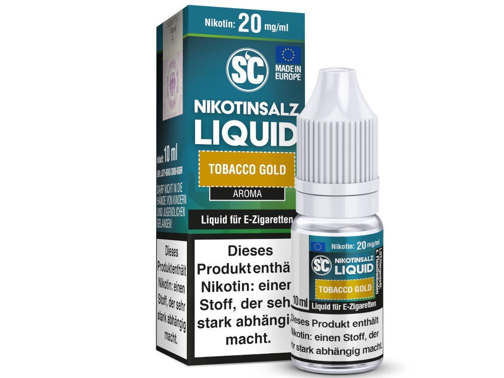 SC - Tobacco Gold - Nikotinsalz Liquid - SC LIQUID