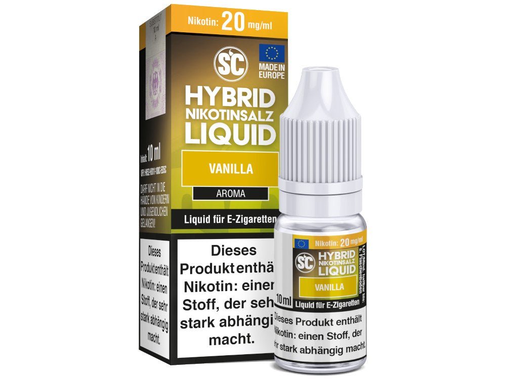 SC - Vanilla - Hybrid Nikotinsalz Liquid - SC LIQUID