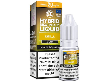 SC - Vanilla - Hybrid Nikotinsalz Liquid - SC LIQUID