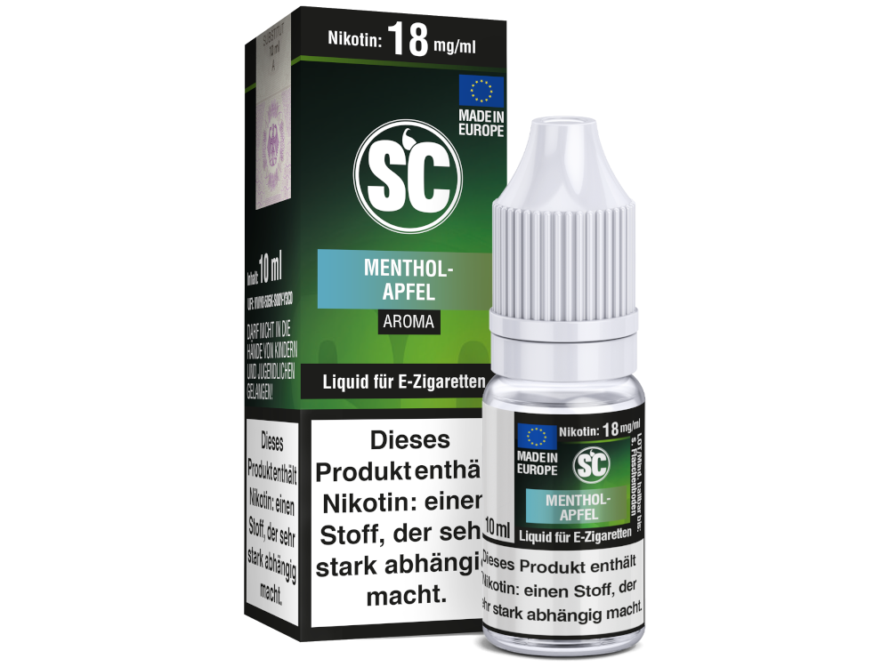 Menthol-Apfel E-Zigaretten Liquid
