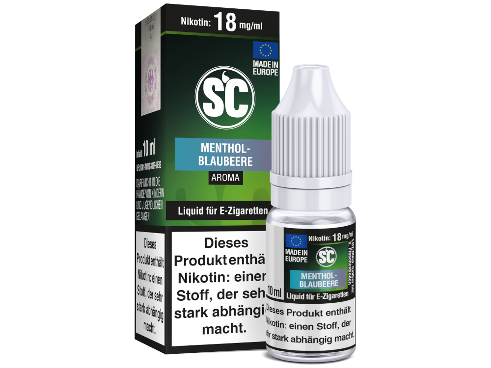 Menthol-Blaubeere E-Zigaretten Liquid