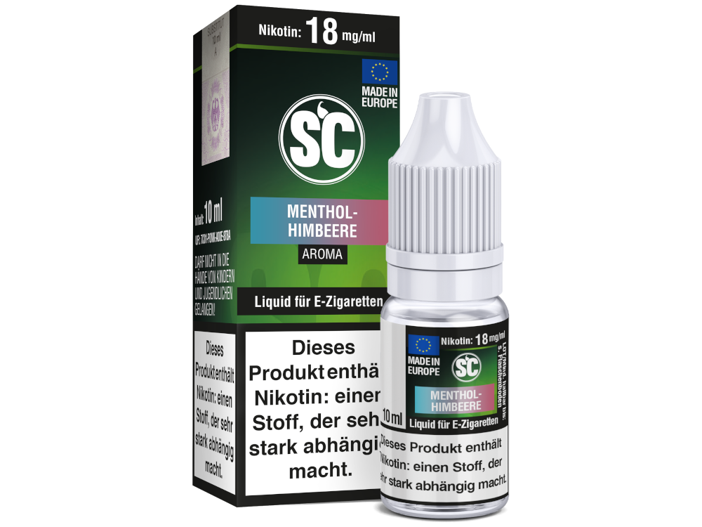 Menthol-Himbeere E-Zigaretten Liquid