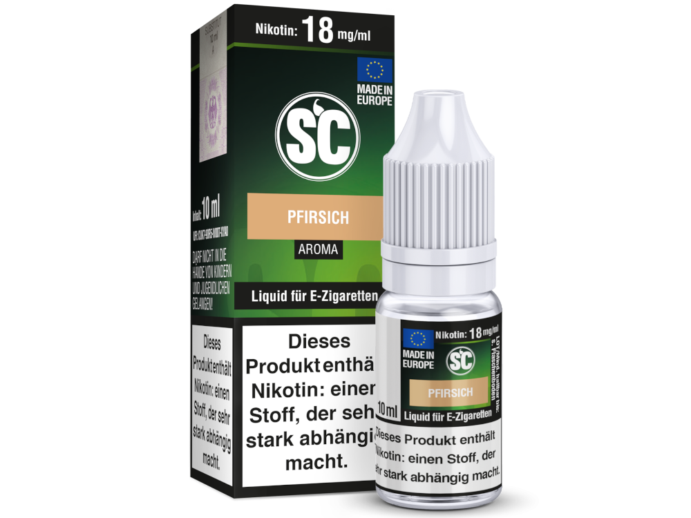 Pfirsich E-Zigaretten Liquid