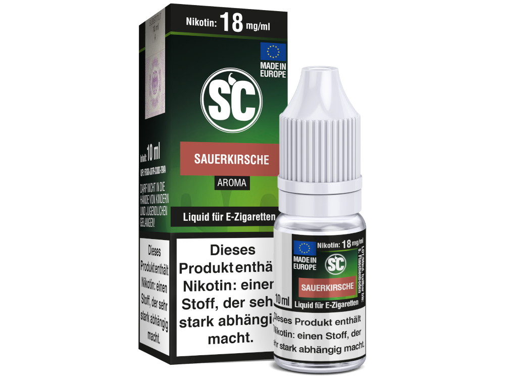 Sauerkirsche E-Zigaretten Liquid