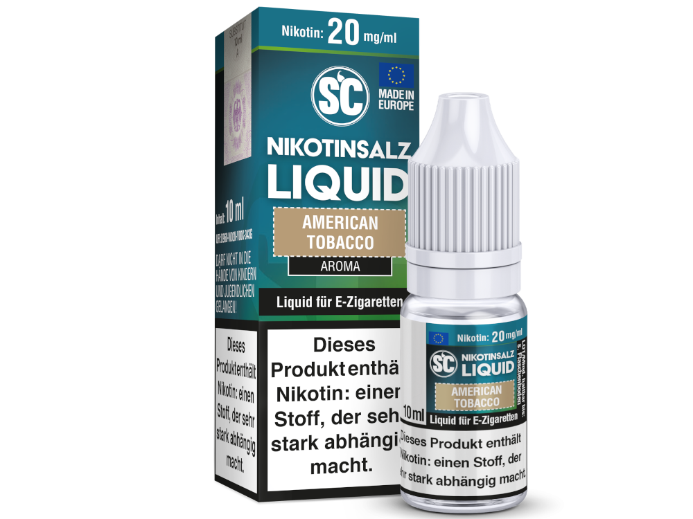 SC - American Tobacco - E-Zigaretten Nikotinsalz Liquid 20 mg/ml