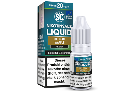 SC - Belgian Waffle - Nikotinsalz Liquid