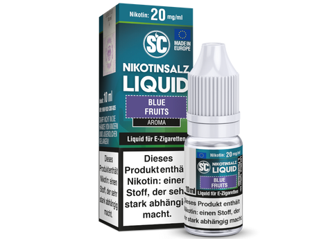 SC - Blue Fruits - E-Zigaretten Nikotinsalz Liquid 20 mg/ml