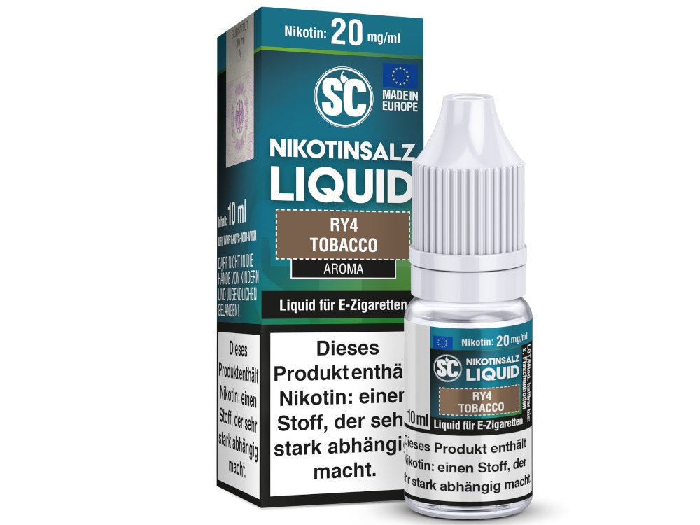 SC - RY4 Tobacco - Nikotinsalz Liquid 20 mg/ml