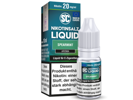SC - Spearmint - Nikotinsalz Liquid