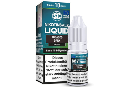 SC - Tobacco Dark - Nikotinsalz Liquid