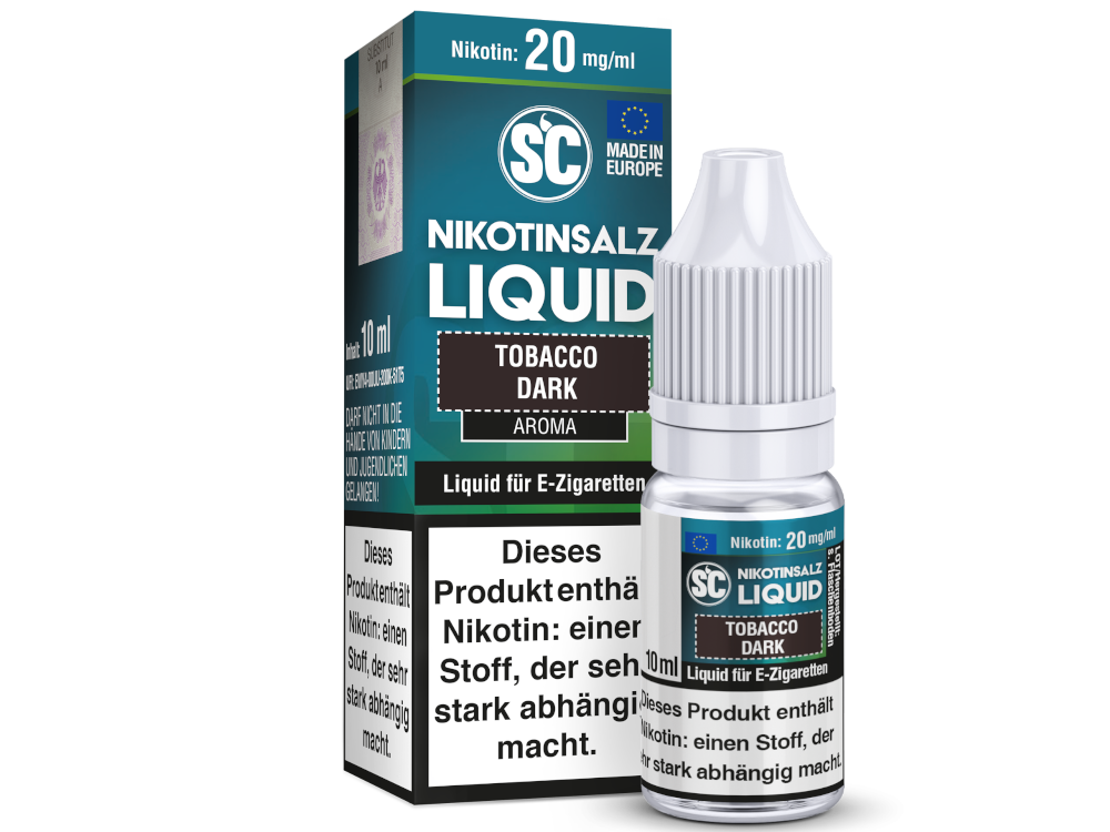 SC - Tobacco Dark - Nikotinsalz Liquid