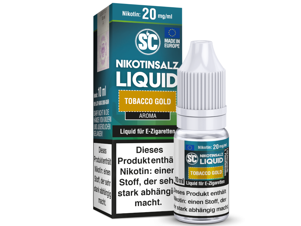 SC - Tobacco Gold - Nikotinsalz Liquid