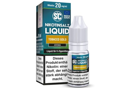 SC - Tobacco Gold - Nikotinsalz Liquid