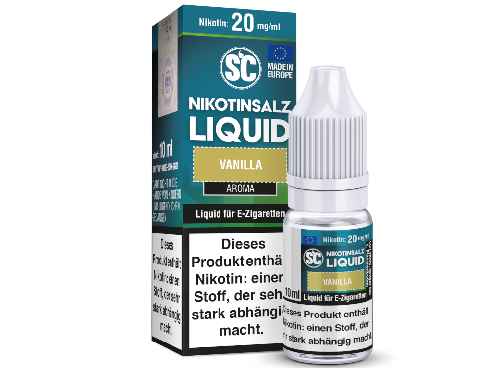 SC - Vanilla - Nikotinsalz Liquid 20 mg/ml