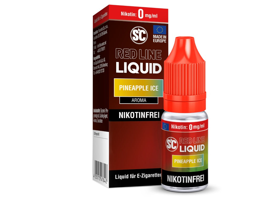 SC - Red Line - Pineapple Ice - Nikotinsalz Liquid