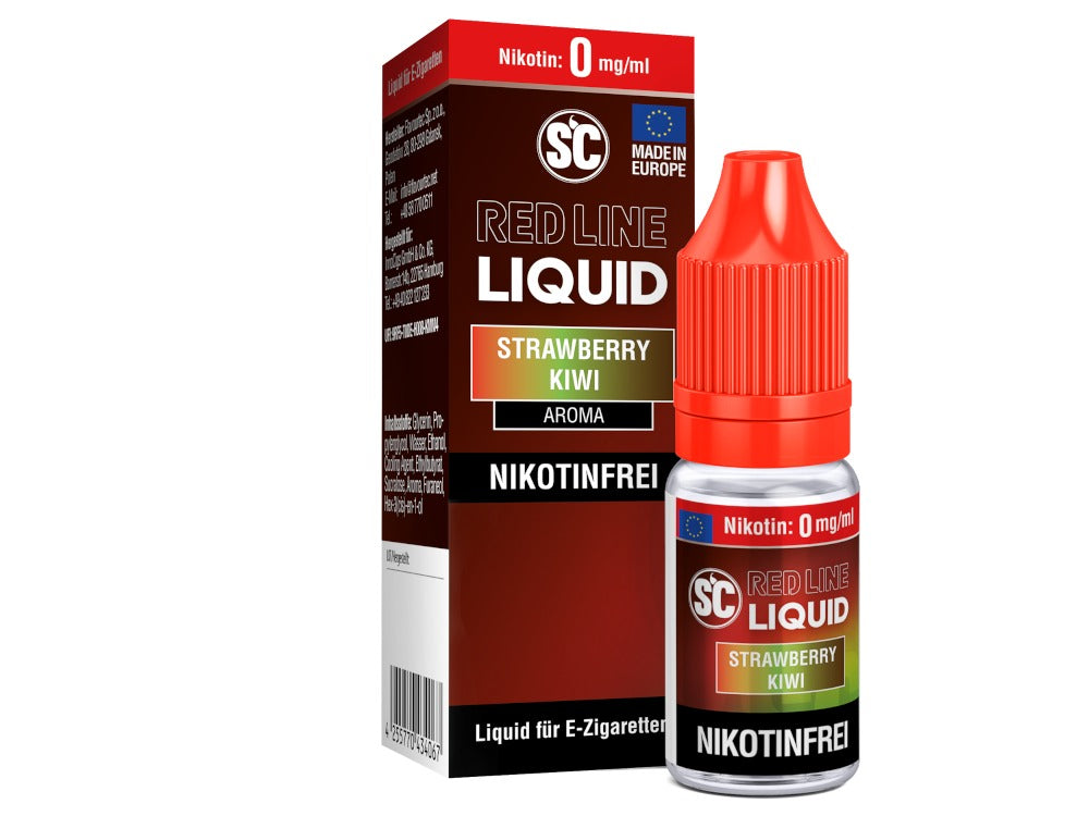 SC - Red Line - Strawberry Kiwi - Nikotinsalz Liquid