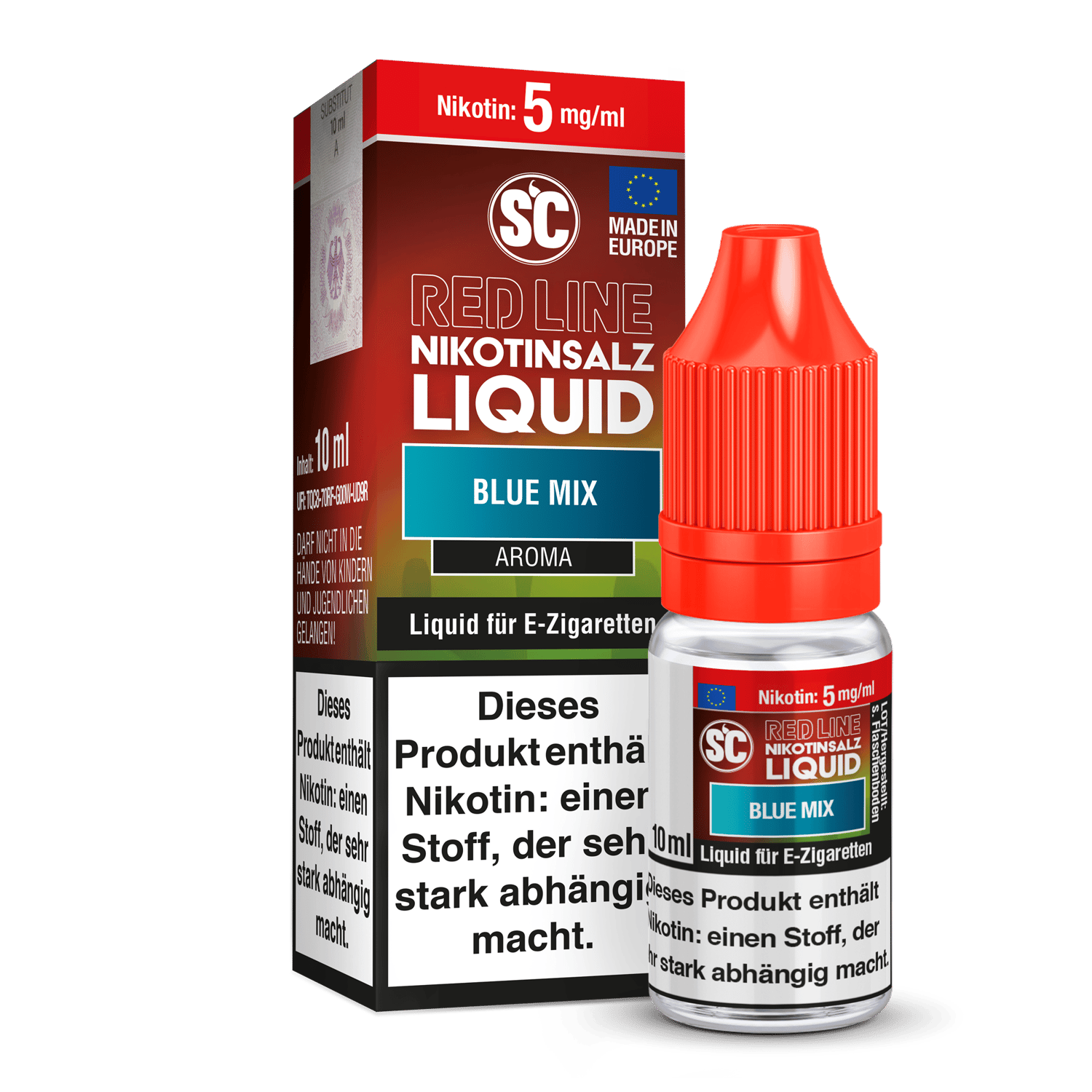 SC - Red Line - Blue Mix - Nikotinsalz Liquid