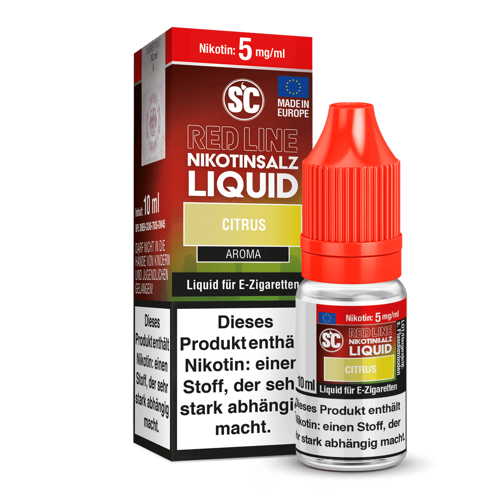 SC - Red Line - Citrus - Nikotinsalz Liquid