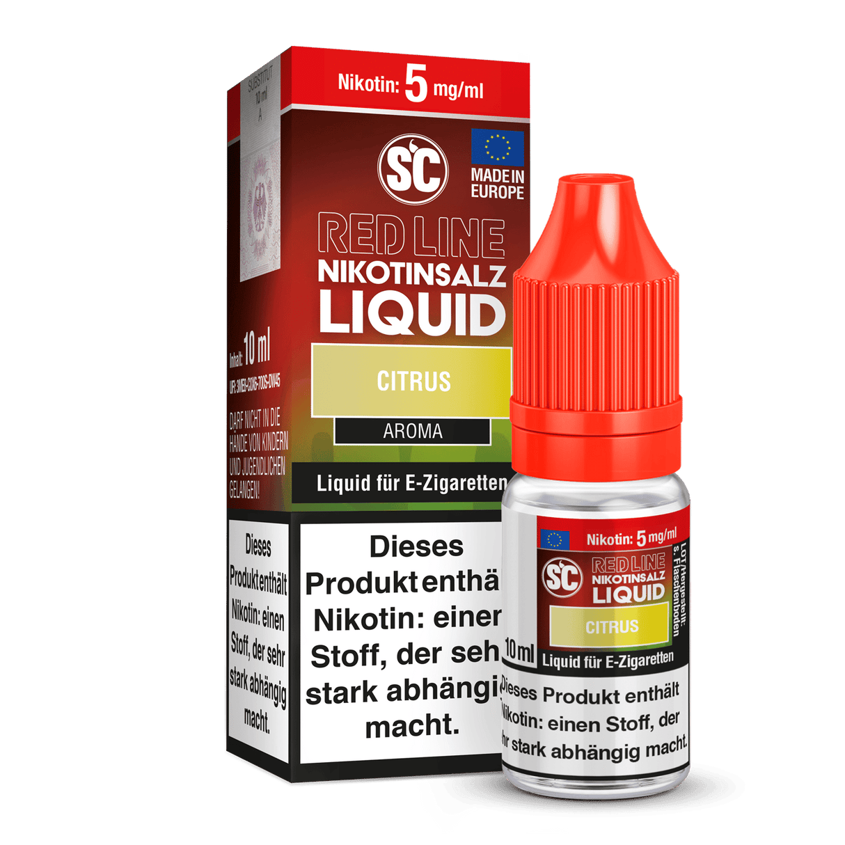SC - Red Line - Citrus - Nikotinsalz Liquid
