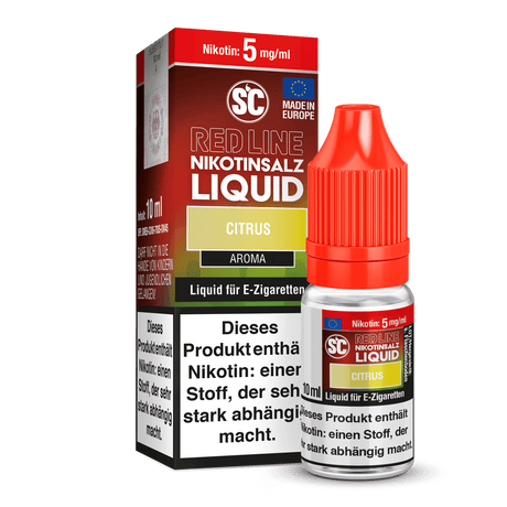 SC - Red Line - Citrus - Nikotinsalz Liquid