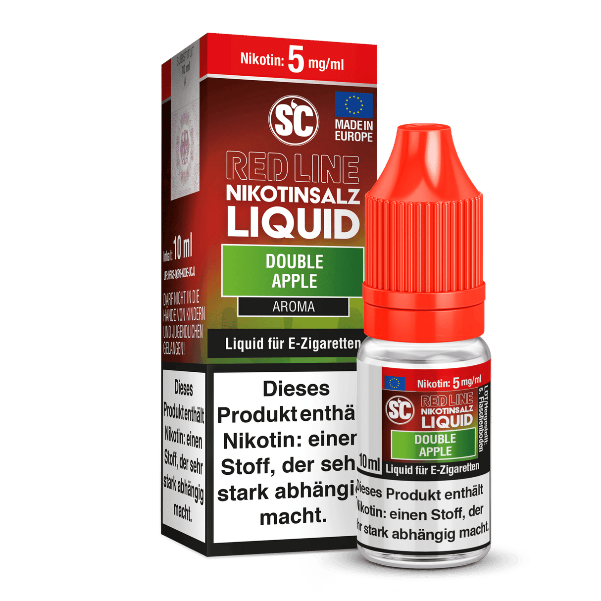 SC - Red Line - Double Apple - Nikotinsalz Liquid