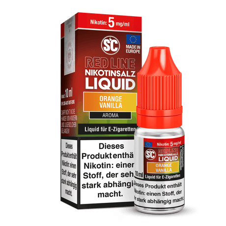 SC - Red Line - Orange Vanilla - Nikotinsalz Liquid