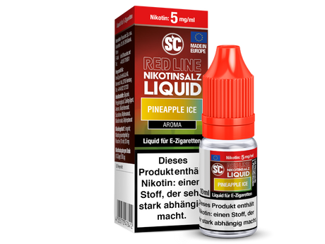 SC - Red Line - Pineapple Ice - Nikotinsalz Liquid