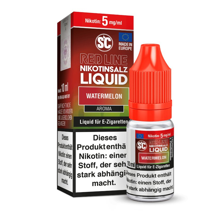 SC - Red Line - Watermelon - Nikotinsalz Liquid