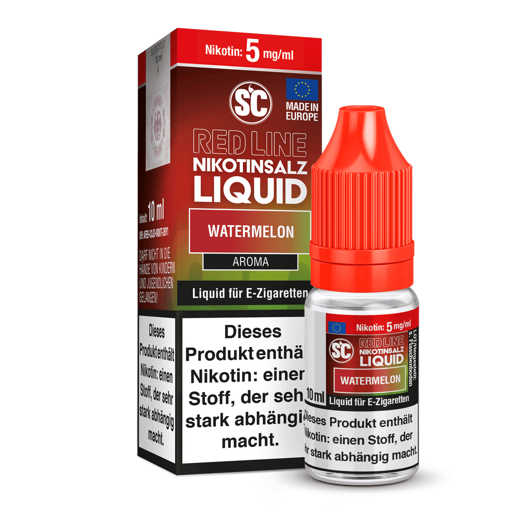 SC - Red Line - Watermelon - Nikotinsalz Liquid
