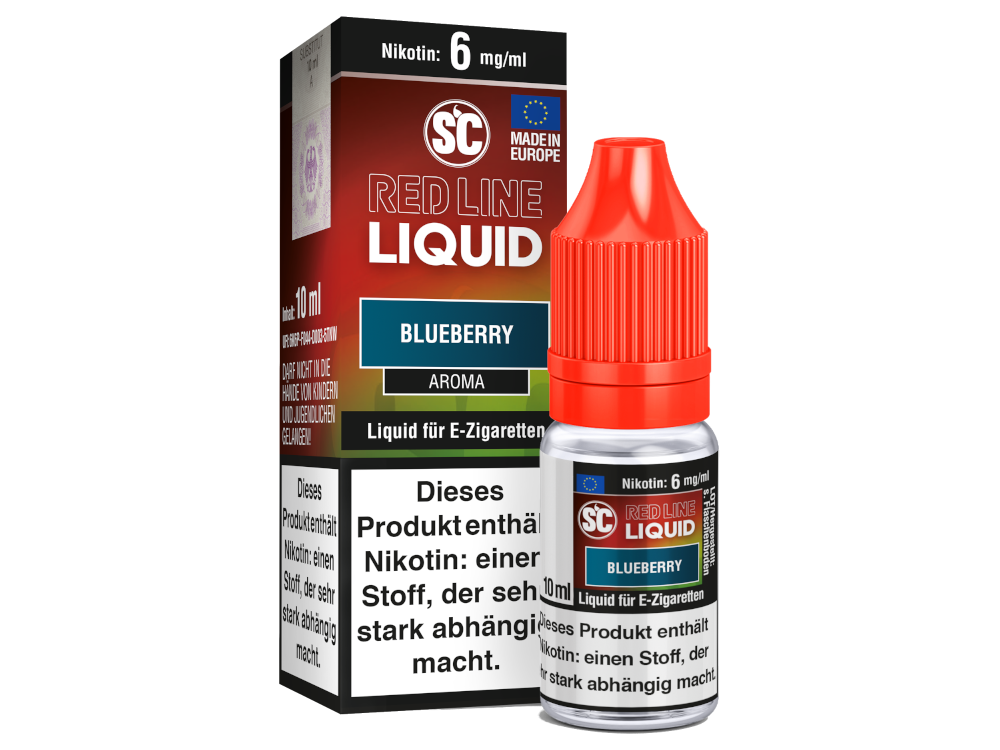 SC - Red Line Nikotin - Blueberry